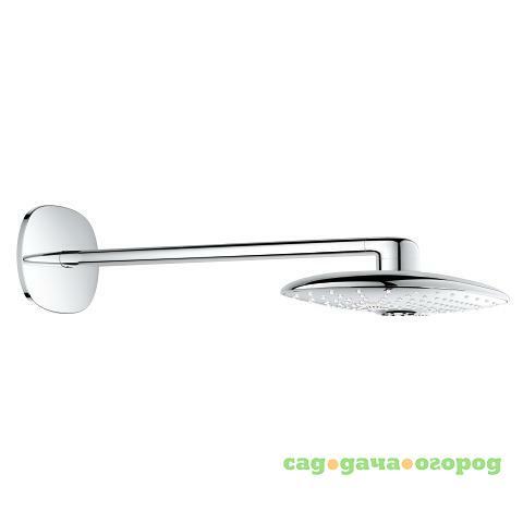 Фото Верхний душ Grohe Rainshower 360 Duo 26254000 с душевым кронштейном