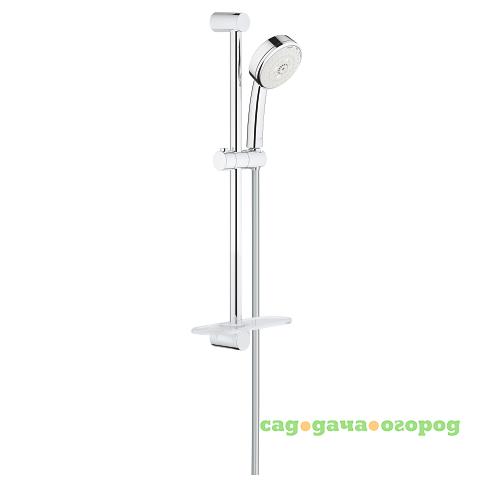 Фото Душевой гарнитур Grohe New Tempesta Cosmopolitan 100 27576002 с полочкой