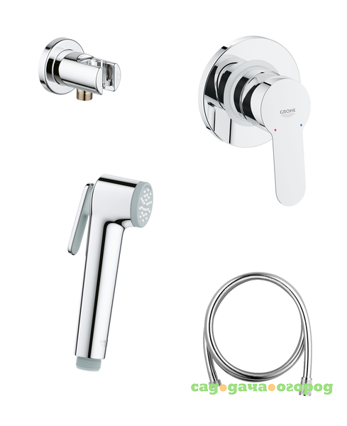 Фото Комплект для гигиенического душа Grohe BauEdge 124898