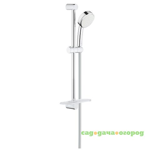 Фото Душевой гарнитур Grohe New Tempesta Cosmopolitan 100 26083002 с полочкой