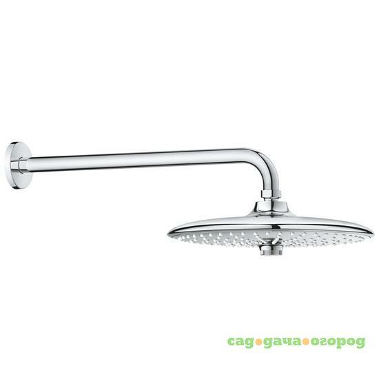 Фото Верхний душ Grohe Euphoria 260 SmartControl 26458000 с душевым кронштейном