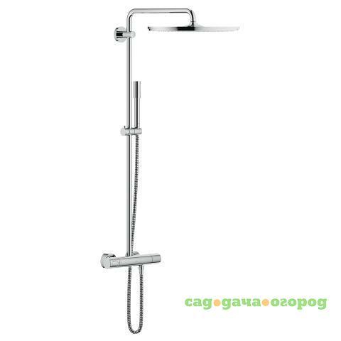 Фото Стойка душевая Grohe Rainshower System 400 27174001 с термостатом