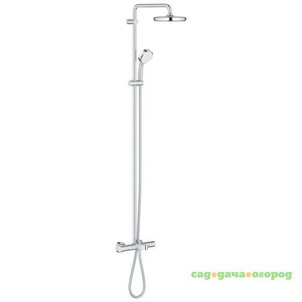 Фото Стойка душевая Grohe Tempesta Cosmopolitan 210 26223001 с термостатом