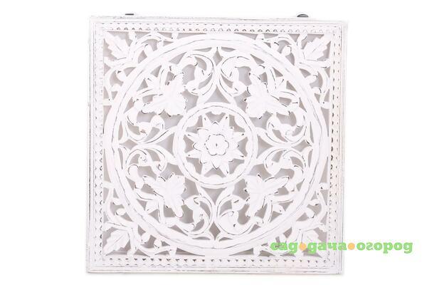 Фото Декоративная панель Tiara Цвет: Белый (1х40х40 см - 2 шт)