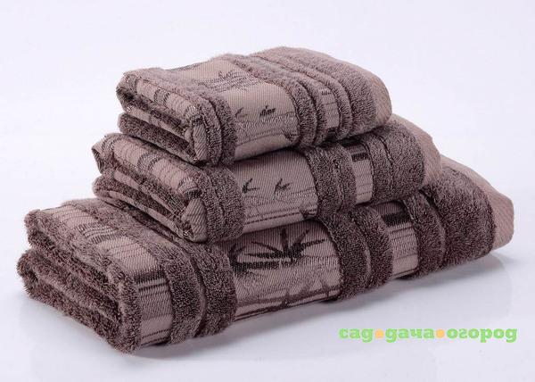 Фото Полотенце Bamboo CL Цвет: Коричневый (50х90 см)