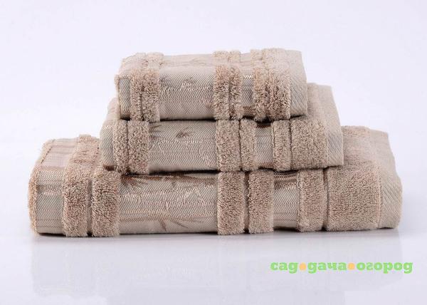 Фото Полотенце Bamboo CL Цвет: Светло-Коричневый (40х70 см)