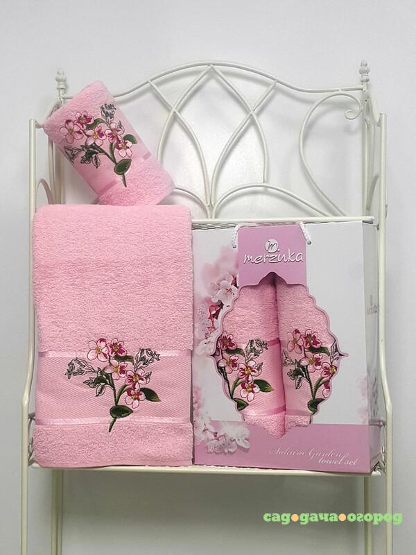 Фото Набор из 2 полотенец Sakura Garden Цвет: Светло-Розовый