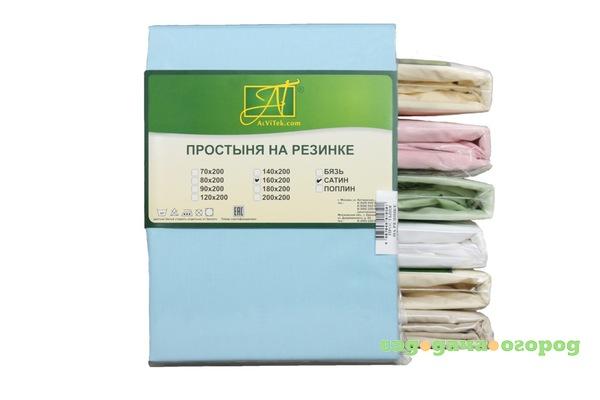 Фото Простыня Taddeo Цвет: Голубой (214х220)