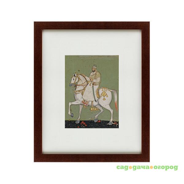 Фото Картина AN Equestrian Portrait Of Shah Raju Ii (42х52 см)