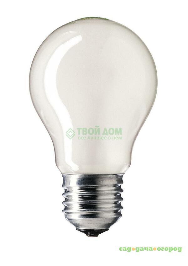 Фото Лампочка PHILIPS LAMPS Standard 60W E27 230V A55 FR 1CT