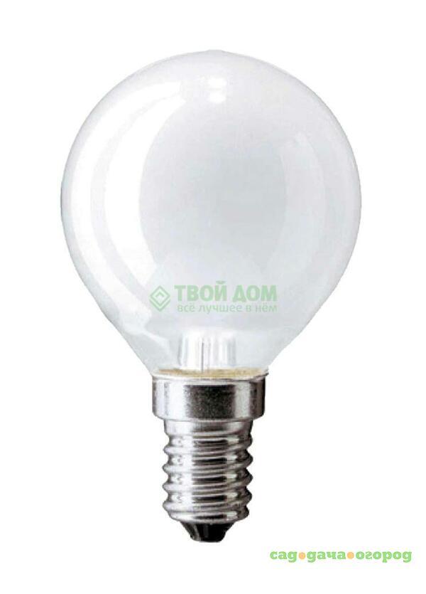 Фото Лампочка PHILIPS LAMPS Standard 60W E14 230V P45 FR 1CT