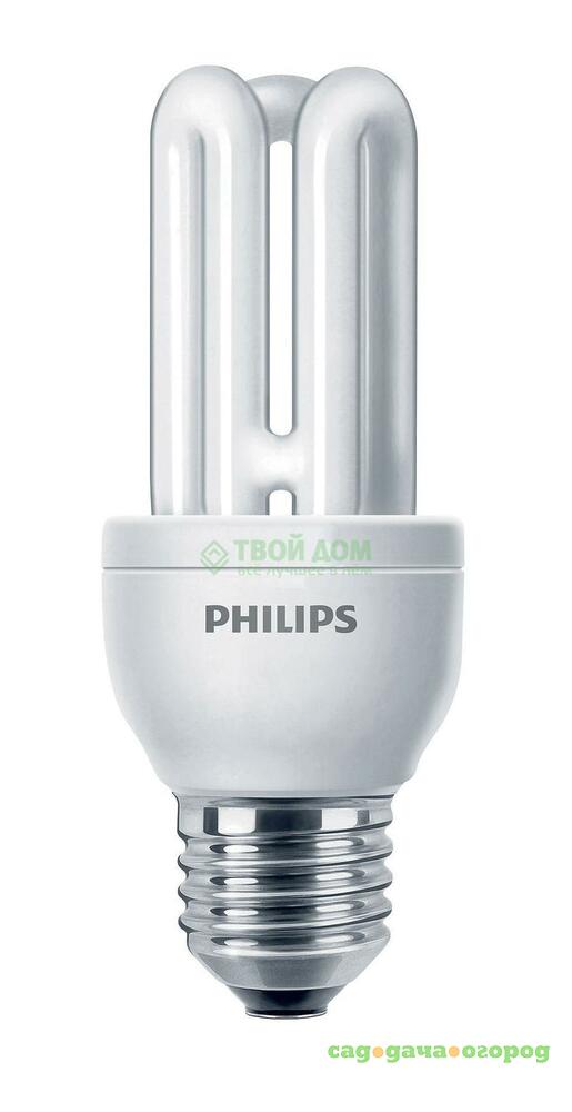 Фото Лампочка PHILIPS LAMPS GENIE 18W CDL E27