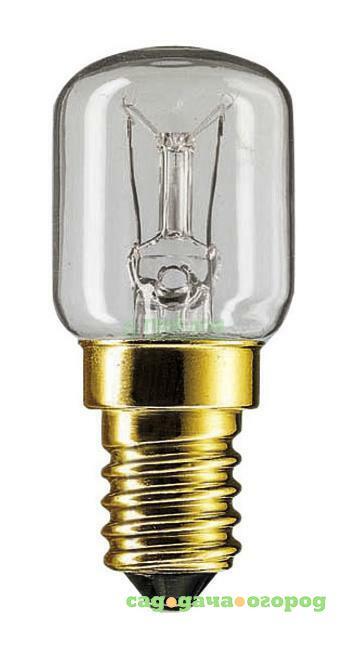 Фото Лампочка PHILIPS LAMPS Appliance 25W E14 230-240V T25 CL OV 1CT