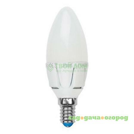 Фото Лампочка Uniel LED-C37-6W/WW/E14/FR ALP01WH