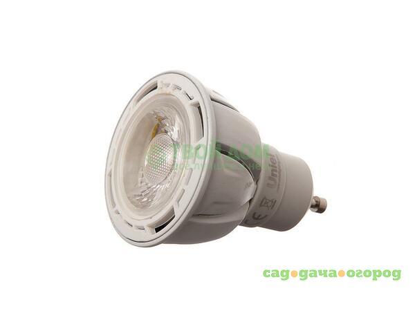 Фото Лампочка Uniel LED-JCDR-6W/NW/GU10/FR/38D