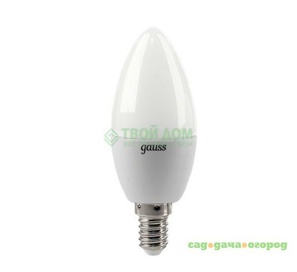 Фото Лампочка Ecowatt B35 230В 6.2(60)W 2700K E14