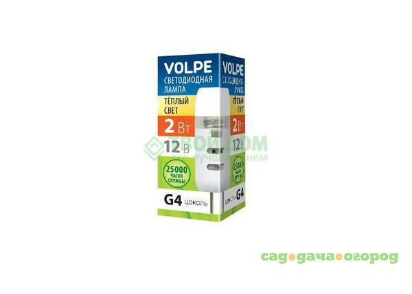 Фото Лампочка Volpe LED-JC-2W/WW/G4/FR/S КАРТОН