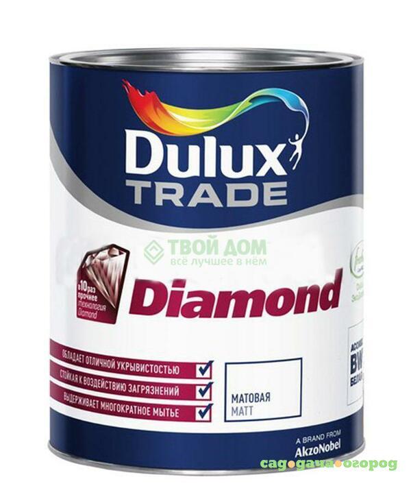 Фото Краска Dulux Diamond мatt bс 09л