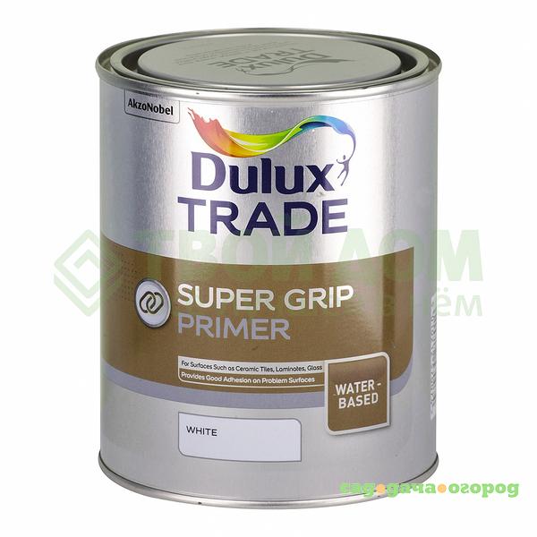 Фото Краска Dulux Super grip primer белая 1л