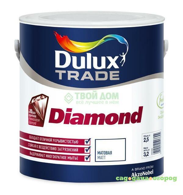 Фото Краска Dulux Diamond мatt bм 24л