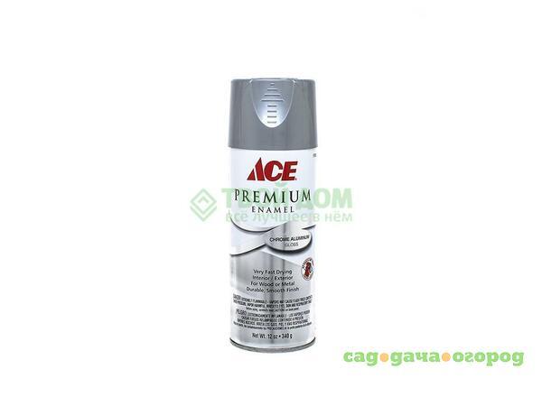 Фото Краска Ace Premium Хром Глянец 355мл