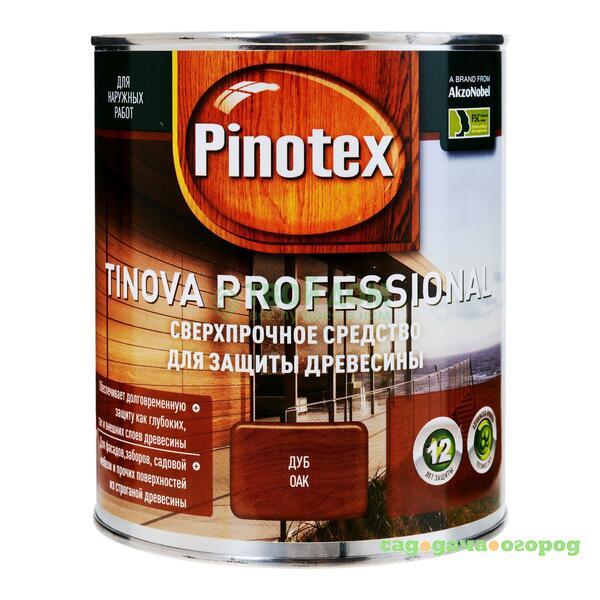 Фото Пропитка Pinotex Tinova profess дуб 1л