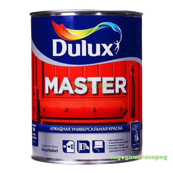 Фото Краска Dulux Master 90 Глянцевая белая 1л