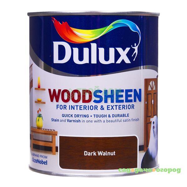 Фото Лак Dulux Woodsheen Dark Walnut 0.75 л (5122502/5122502)