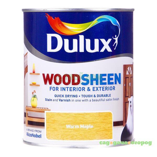 Фото Лак Dulux Woodsheen Warm maple 1 л