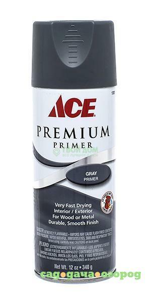 Фото Грунтовка Ace Premium Primer Gray