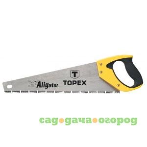 Фото Ножовка topex aligator 7 tpi 10a446