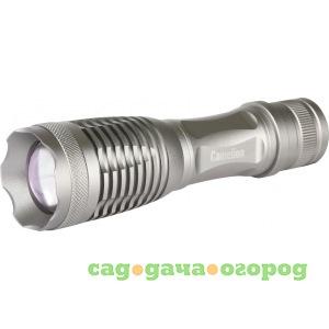 Фото Фонарь camelion led5137 титан, led xml-t6, zoom, 5 режимов, 3xlr03 в комплекте, алюминий, блистер 12974