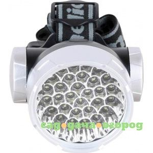 Фото Налобный фонарь camelion led5325-30mx металлик, 30 ультра ярких led, 4 режима, 3xr6 в комплекте, пласт 12642