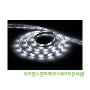 Фото Cветодиодная led лента 60smd(5050)/м, 14.4вт/м, 5м, ip65, 12v, холодный белый feron ls607 27652