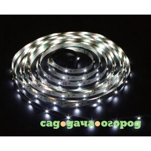 Фото Cветодиодная led лента 120smd(2835)/м, 9.6вт/м, 5м, ip65, 12v, холодный белый feron ls613 27731