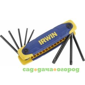 Фото Набор торцевых ключей irwin 8шт, torx t9-t40 t10767