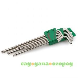 Фото Набор ключей hans torx th10-50, 9 предметов 16752-29th