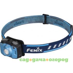 Фото Светодиодный налобный фонарь fenix голубой, 600 лм hl32rb