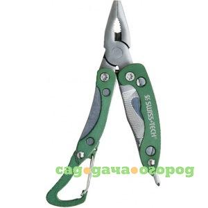 Фото Мультиинструмент swiss+tech carabiner pliers multi tool st36029