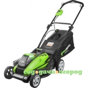 Фото Аккумуляторная газонокосилка greenworks g40lm45k6 40v 2500107uf