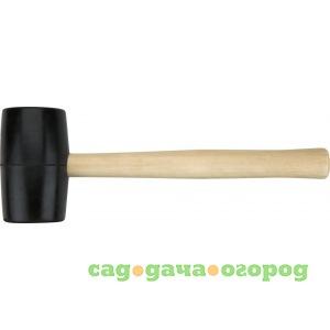 Фото Резиновая киянка topex с деревянной рукояткой 72 мм, 900 г 02a347