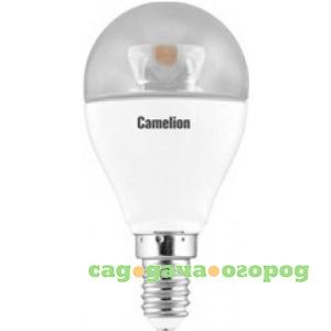 Фото Светодиодная лампа 7.5вт 220в camelion led7.5-g45-cl/845/e14 11953