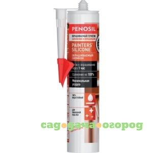 Фото Силиконовый окрашиваемый герметик penosil painter`s silicone paintable sealant 290 мл h3713