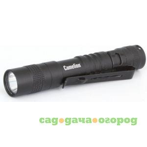 Фото Фонарь camelion led51516 черный, led xpe, 3 режима, 1xlr03 в комплекте, алюминий, блистер 12916