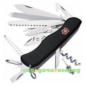 Фото Швейцарский нож черный victorinox workchamp 0.9064.3