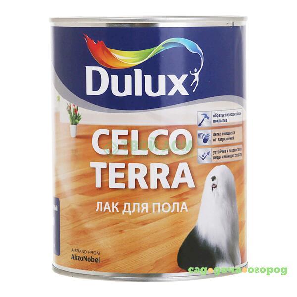 Фото Лак Dulux celcо тerra 20 для полa 1л