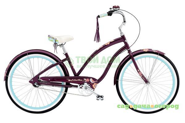 Фото Велосипед Electra bicycle comp wren 3i aubergine ladies