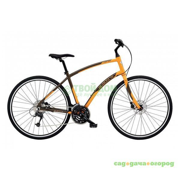Фото Велосипед Electra Bicycle Verse 24D Disc 22.5 Walnut-Tangerine (295183)
