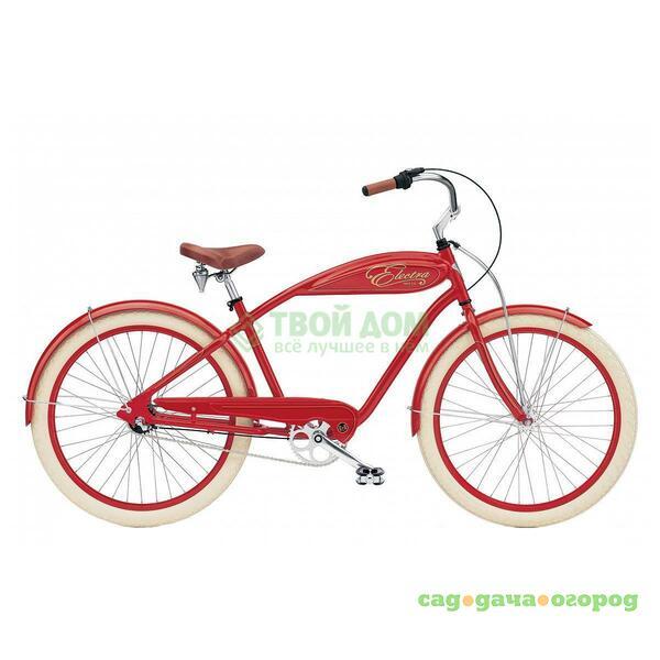 Фото Велосипед Electra Bicycle Cruiser Indy 3i Red (262132)