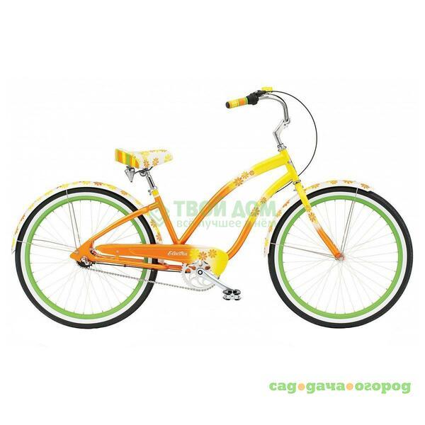 Фото Велосипед Electra Bicycle Cruiser Daisy 3i Ladies Yellow (254139)